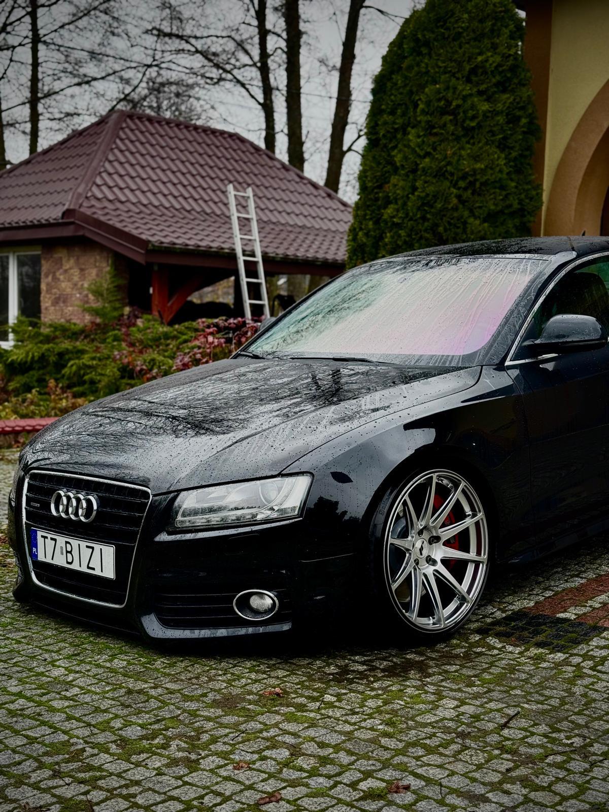 Audi z lakierem zabezpieczonym powłoką ceramiczną