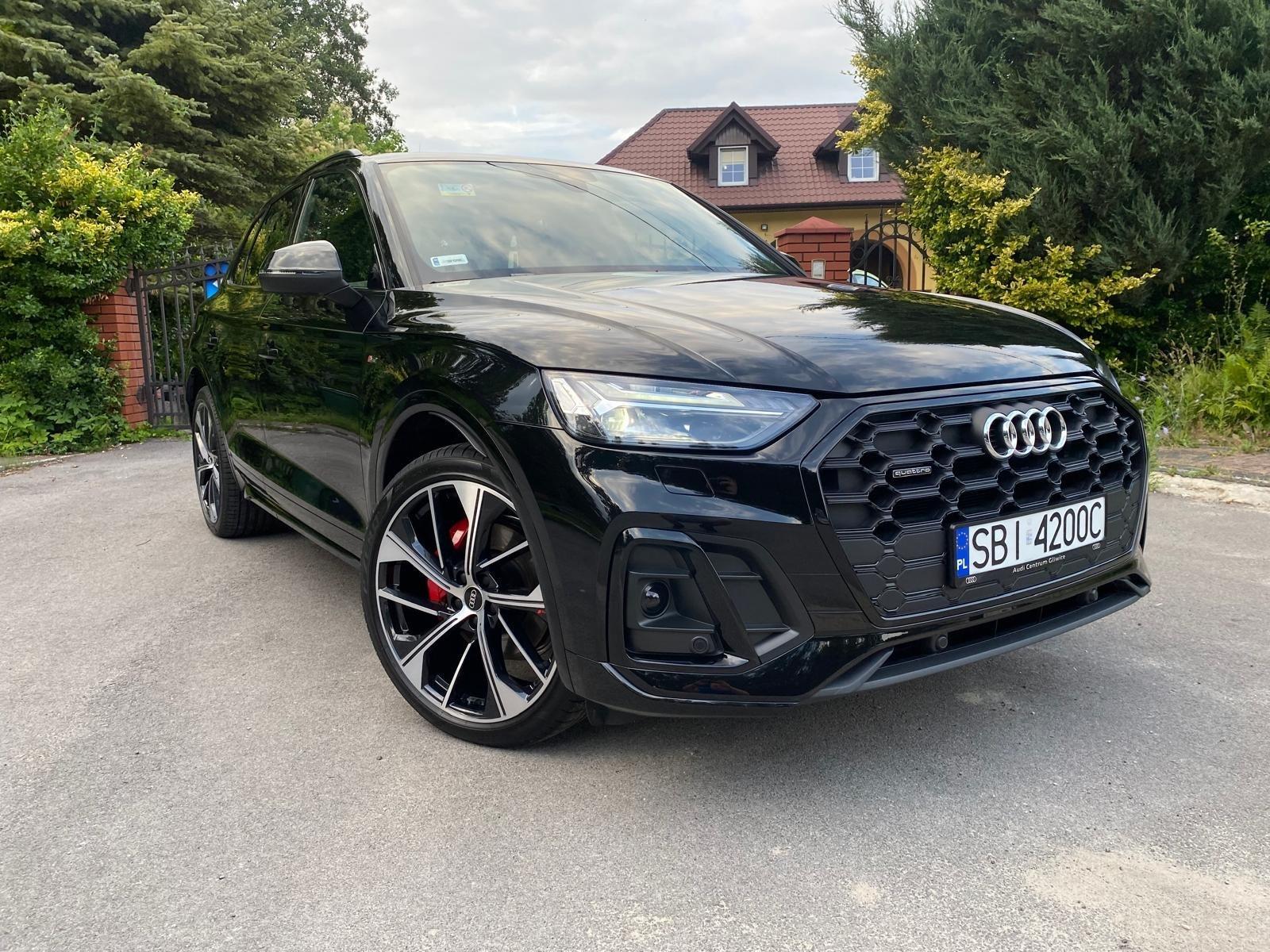 Audi SQ5 z lakierem zabezpieczonym powłoką ceramiczną