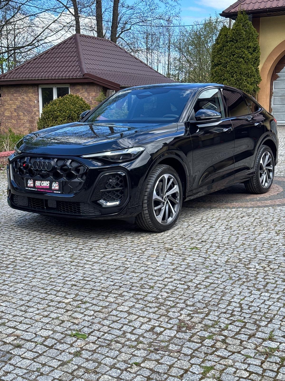 Audi po zabezpieczeniu folią PPF, ujęcie boczne