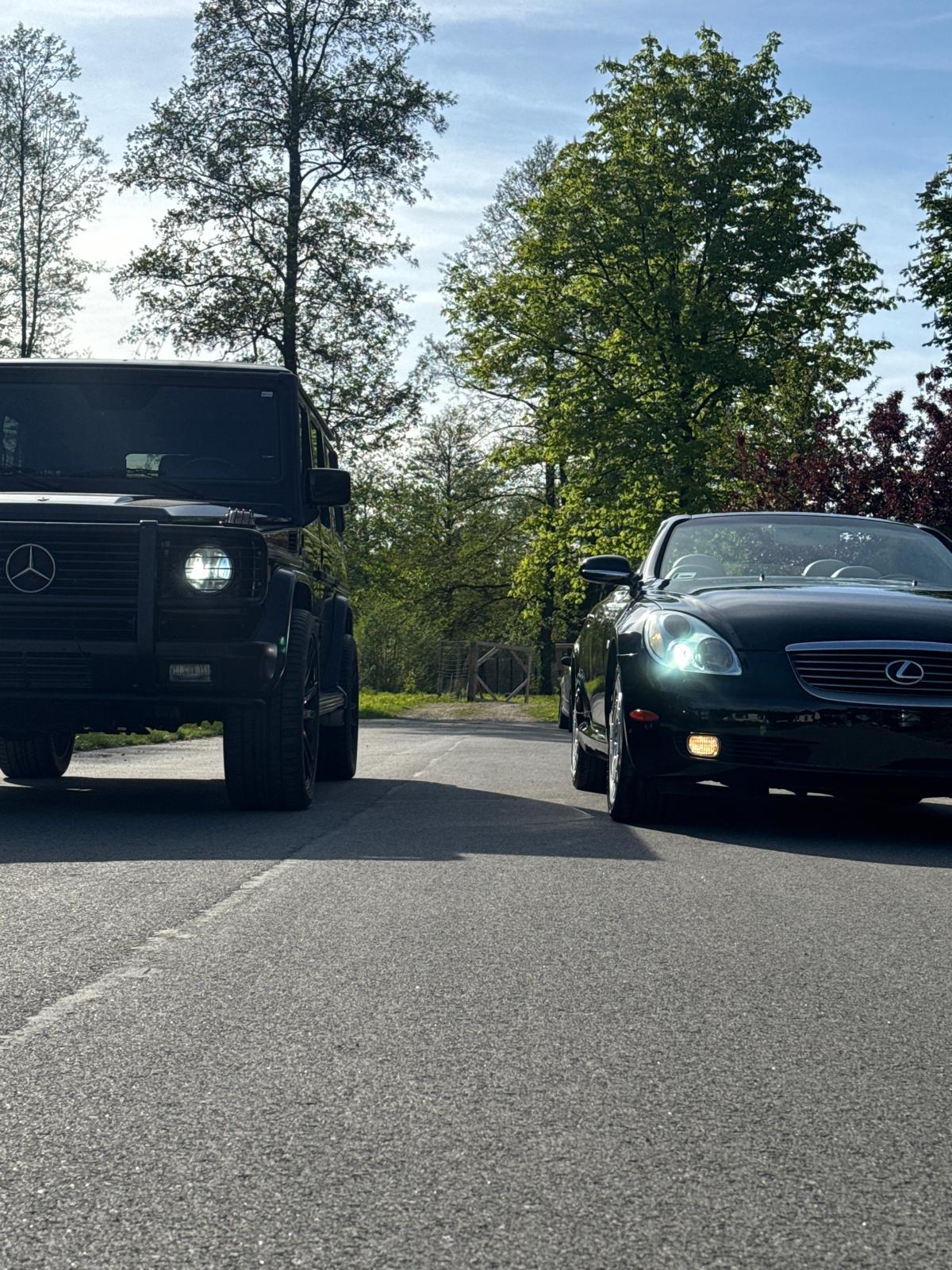 Mercedes klasy G podczas realizacji detailingowej FAT CARS