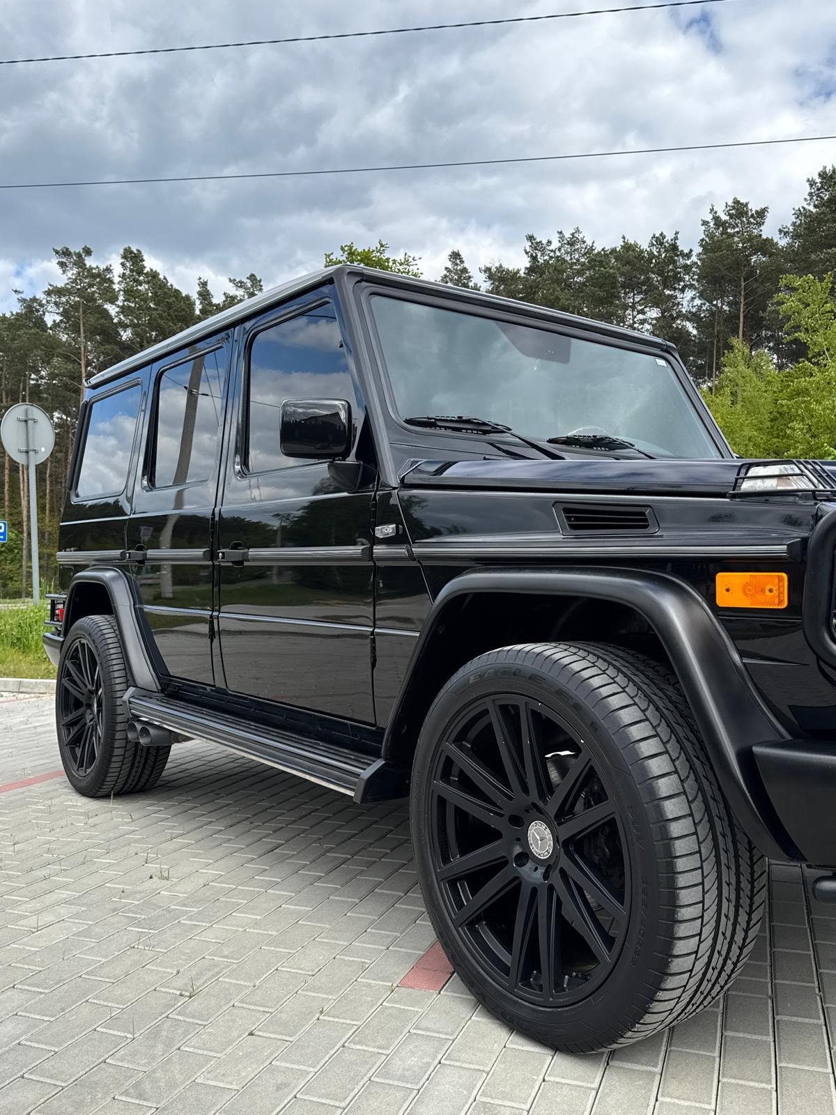 Mercedes klasy G po realizacji w FAT CARS