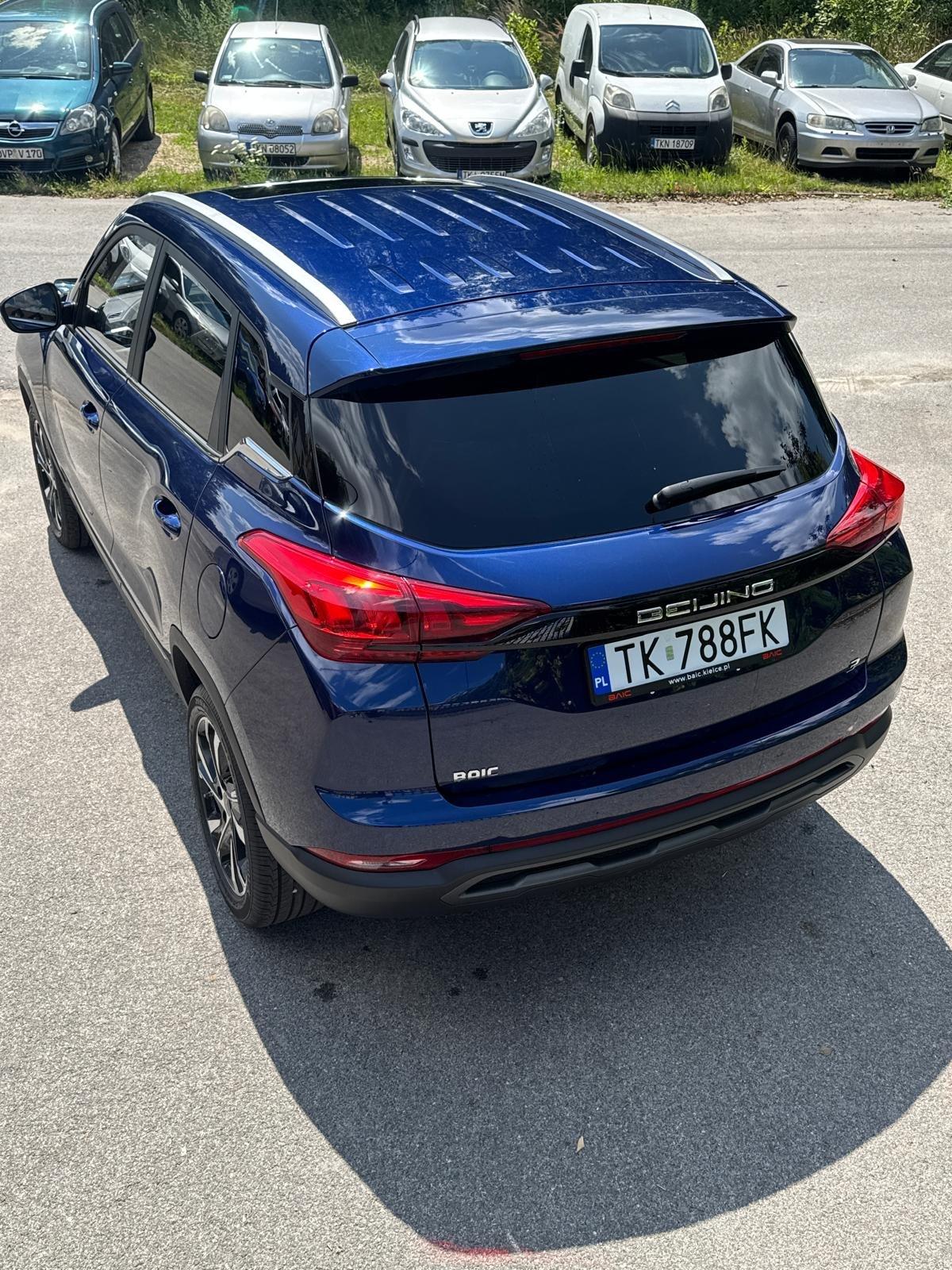 BAIC przed zmianą koloru dachu