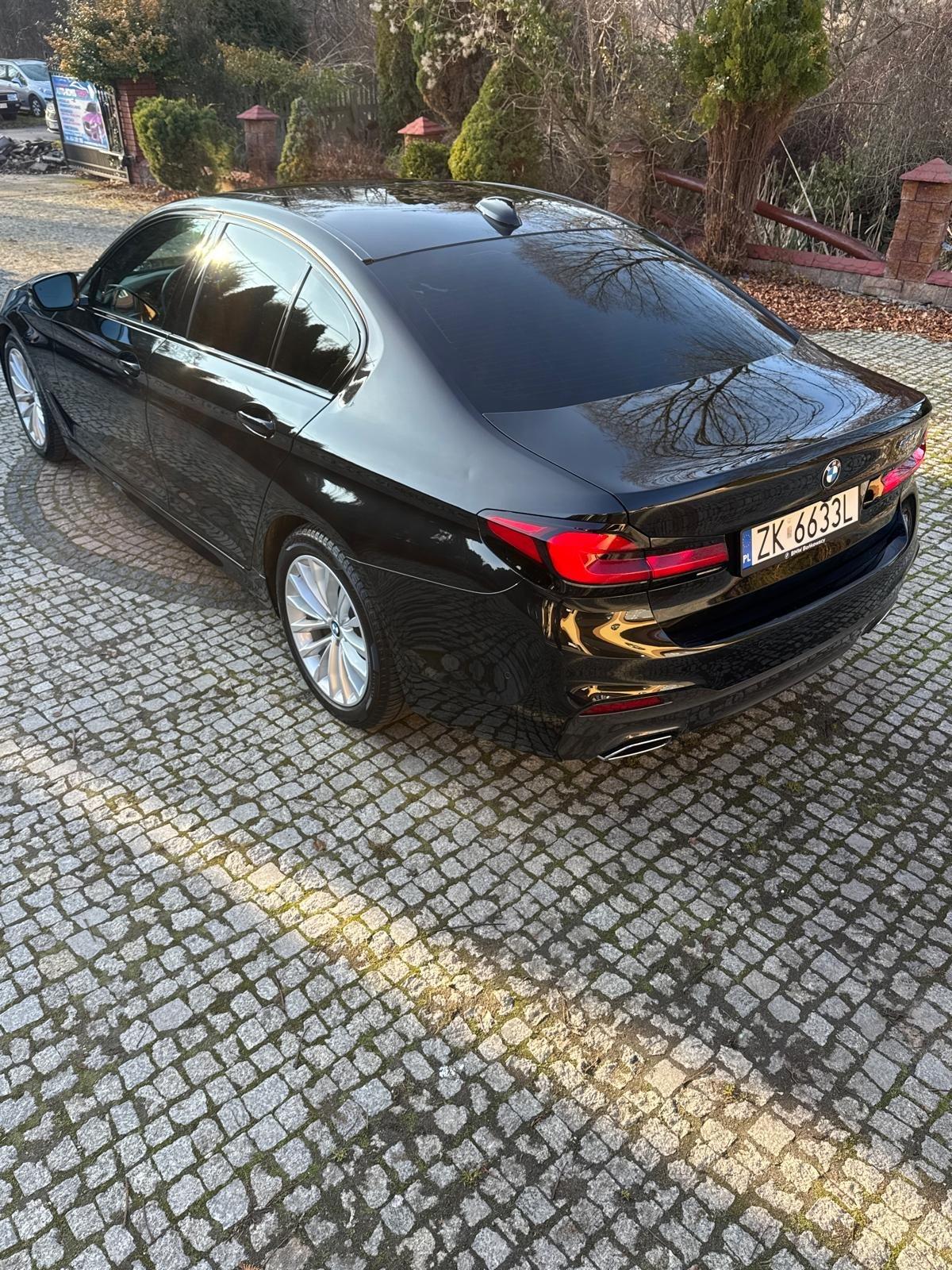 BMW z lakierem zabezpieczonym powłoką ochronną