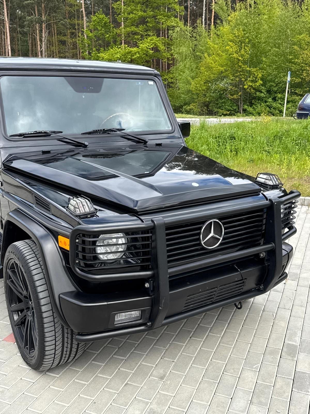 Mercedes klasy G z lakierem zabezpieczonym powłoką ceramiczną